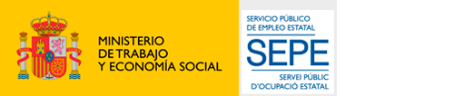 Logo de Ministeri de treball i economia social