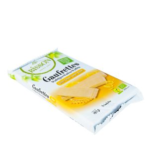 Gaufrettes Limón BIO, 190g